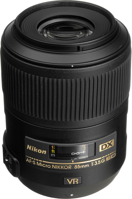 NIKON<br/>AF-S DX 85/3.5G ED VR MACRO