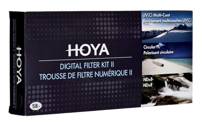 HOYA<br/>FILTRES DFK58 (UV,PLC,ND) 58MM