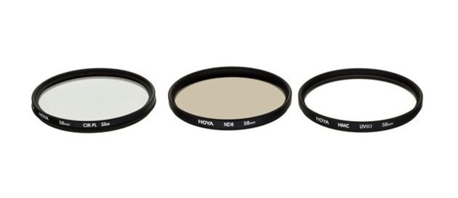 HOYA<br/>FILTRES DFK58 (UV,PLC,ND) 58MM