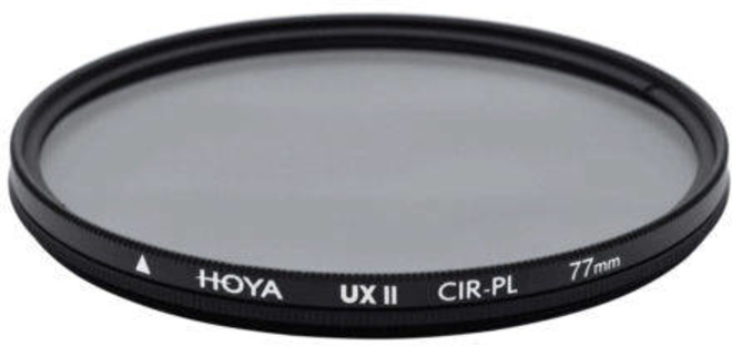 HOYA<br/>FILTRE UX CIR PL MKII 77 MM