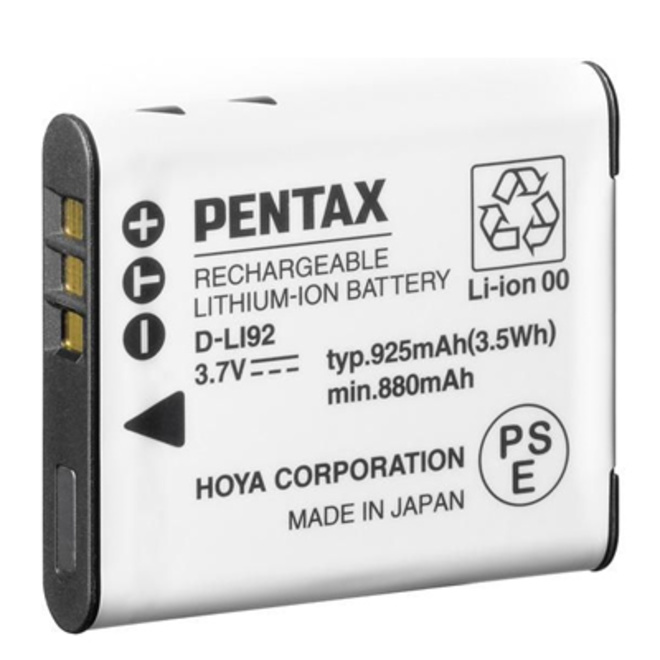 PENTAX<br/>BATTERIE D-LI92