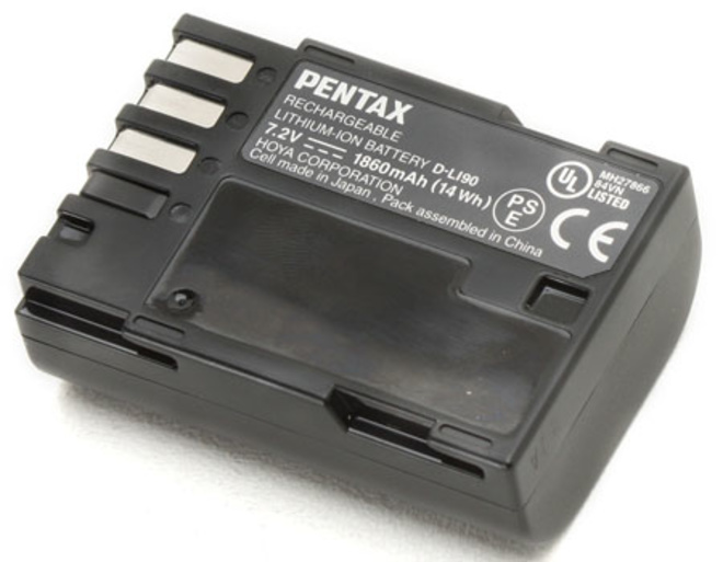 PENTAX<br/>BATTERIE D-LI90