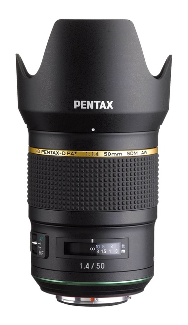 PENTAX<br/>50/1.4 HD FA SDM AW