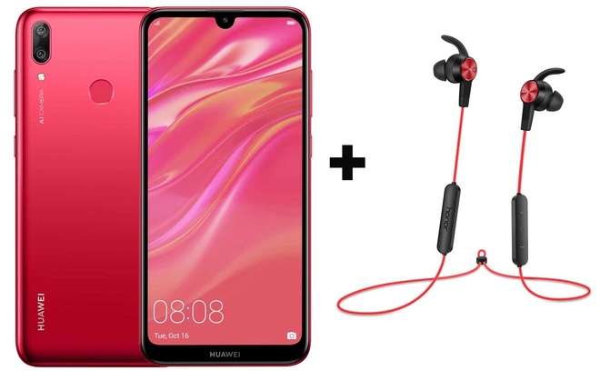 HUAWEI<br/>ENS Y 7 2019 ROUGE