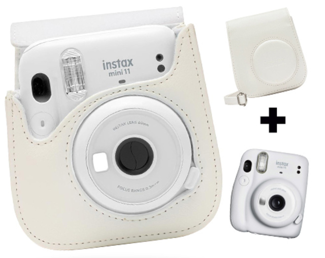 FUJI<br/>instax mini 11 blanc + housse.