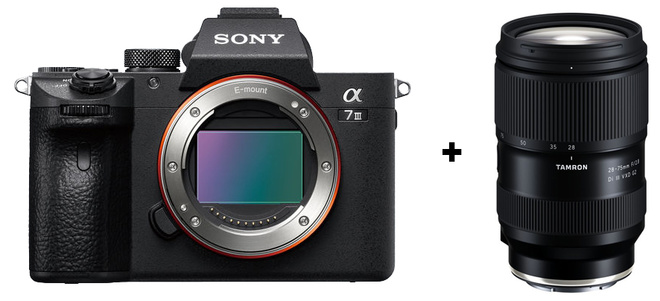 SONY<br/>ALPHA 7 III + 28-75/2.8 G2