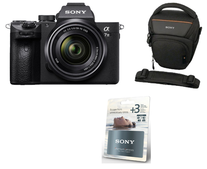 SONY<br/>ILCE7M3KB + ETUI + GAR 5 ANS