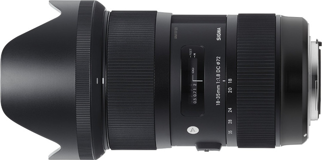 SIGMA<br/>18-35/1.8 DC HSM ART NIKON