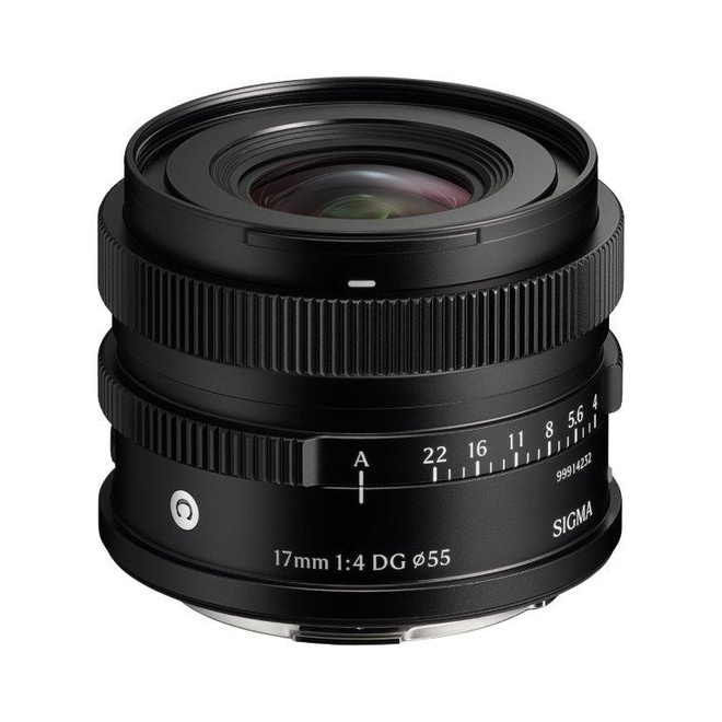 SIGMA<br/>17MM F4 DG CONTEMPORARY L-MOUNT NOIR