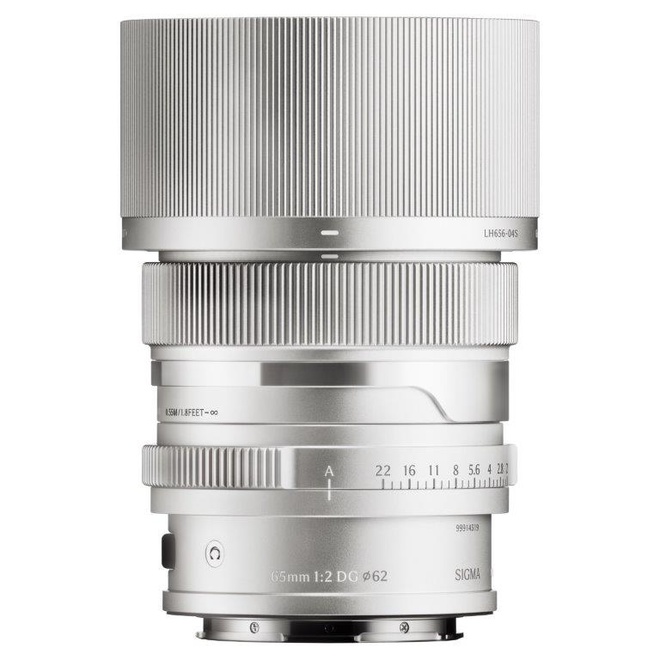 SIGMA<br/>65MM F2 DG CONTEMPORARY L-MOUNT SILVER