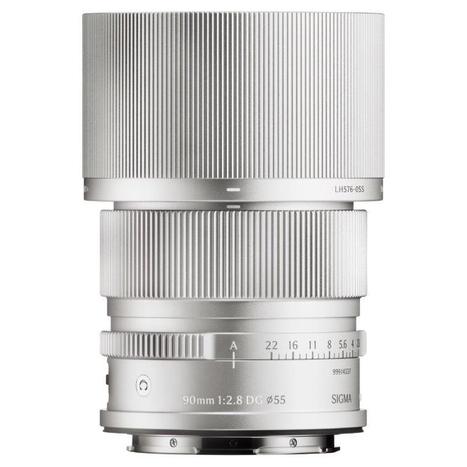 SIGMA<br/>90/2.8 DG CONTEMPORARY L-MOUNT SILVER