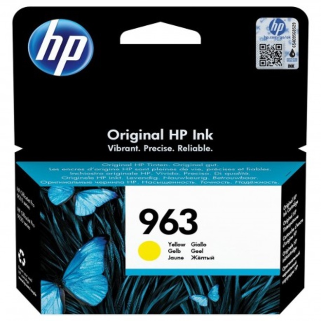 HEWLETT PACKARD<br/>CART 963 JAUNE PR OJ PRO 9015