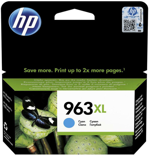 HEWLETT PACKARD<br/>cart 963 cyan xl pr oj pro 9015