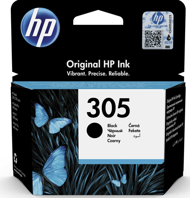 HEWLETT PACKARD<br/>cart 305 noire