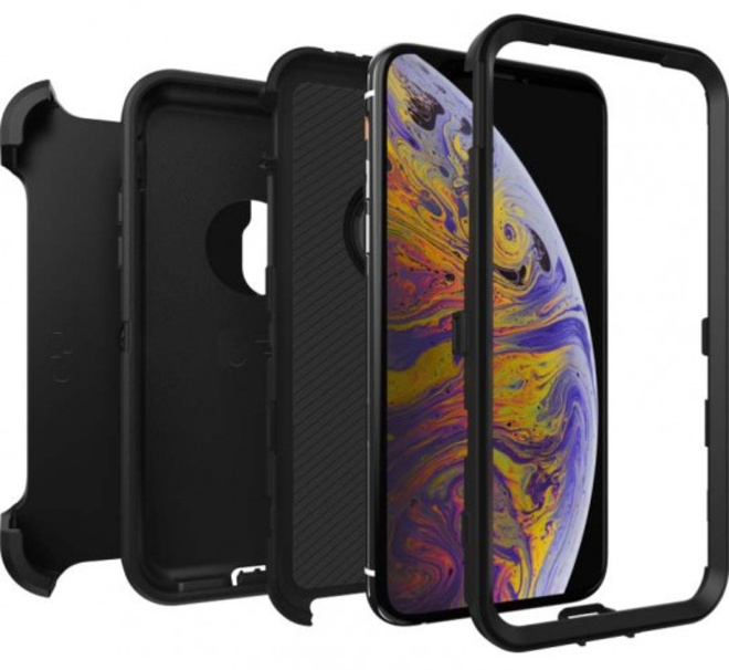 OTTERBOX coque defender noir p/iph x/xs