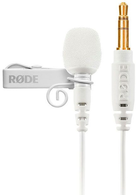 RODE PHOTO<br/>R100323 - MICROPHONE LAVALIER GO BLANC