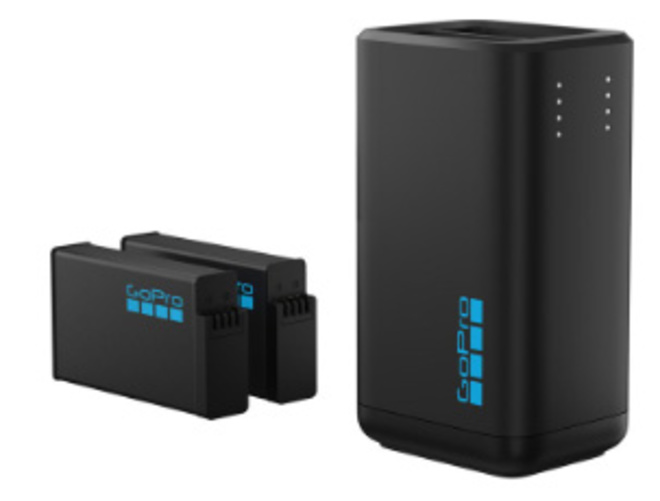 GOPRO<br/>CHARGEUR DOUBLE POUR MAX2 + 2 BATTERIES
