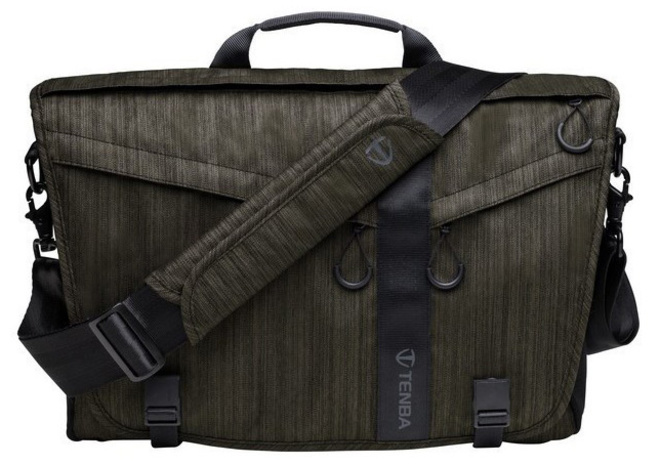 TENBA SAC EPAULE MESSENGER DNA 15 SLIM OLIVE