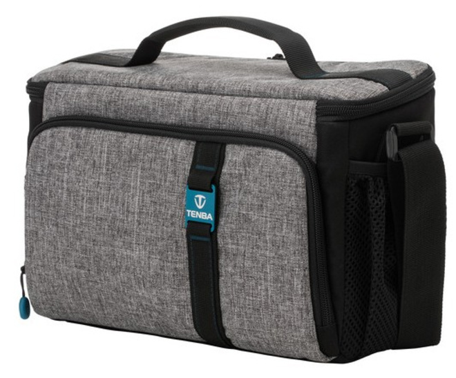 TENBA<br/>SAC EPAULE SKYLINE 12 GRIS