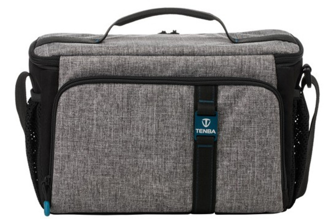 TENBA<br/>SAC EPAULE SKYLINE 12 GRIS