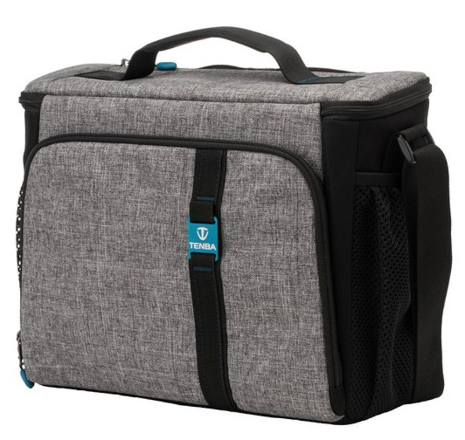 TENBA<br/>SAC EPAULE SKYLINE 13 GRIS