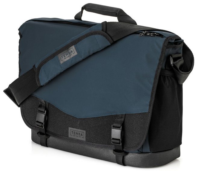 TENBA<br/>SAC EPAULE MESSENGER DNA 16 SLIM BLEU