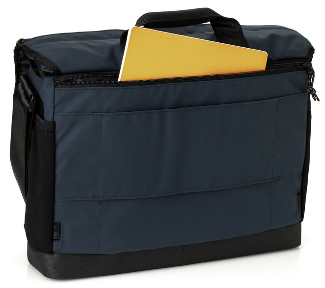 TENBA<br/>SAC EPAULE MESSENGER DNA 16 SLIM BLEU