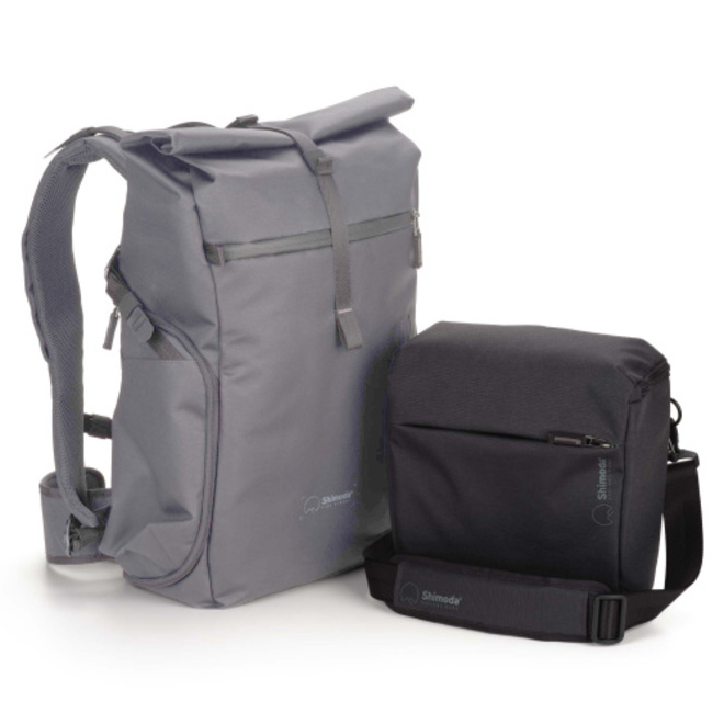SHIMODA<br/>TOP LOADER GRIS TAILLE M