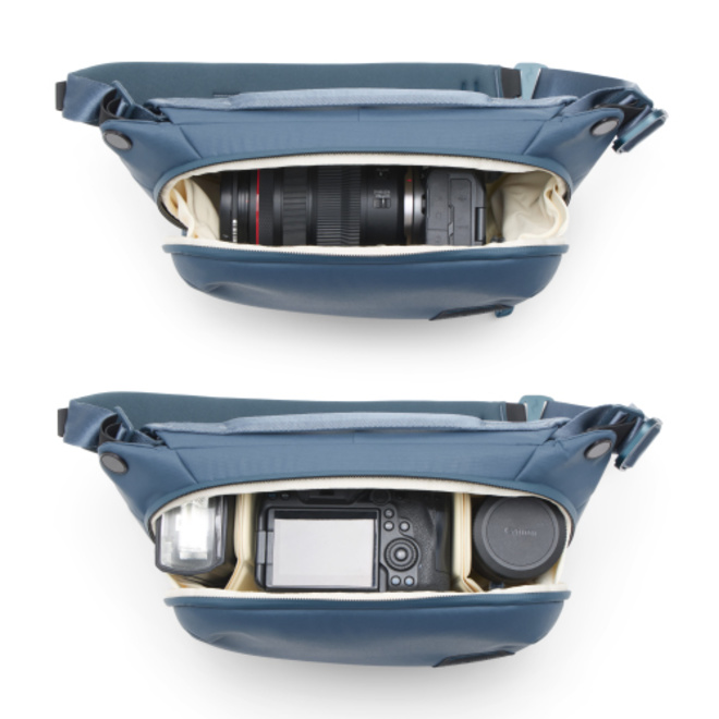 PEAK DESIGN<br/>EVERYDAY SLING 6L BLEU ETUI