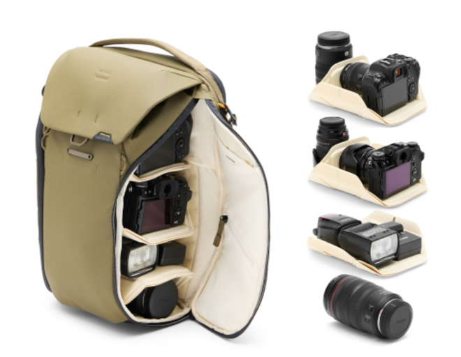 PEAK DESIGN<br/>EVERYDAY 20L KAKI SAC A DOS