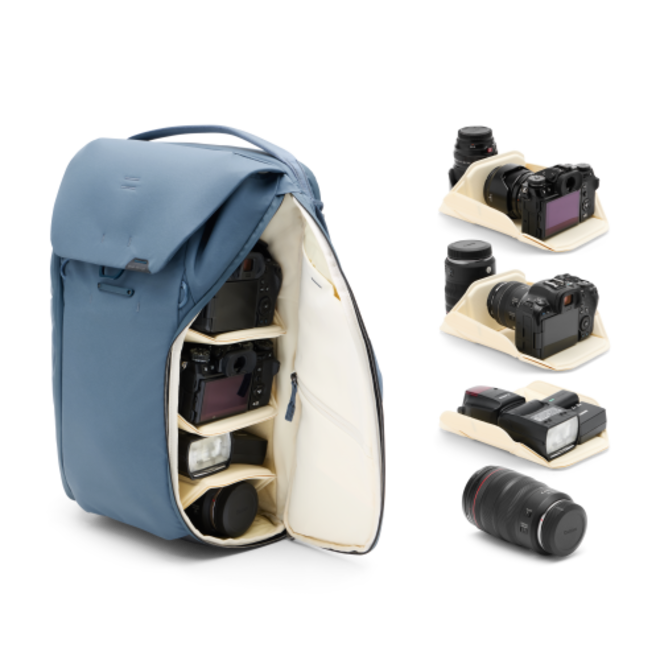PEAK DESIGN<br/>EVERYDAY 30L BLEU SAC A DOS
