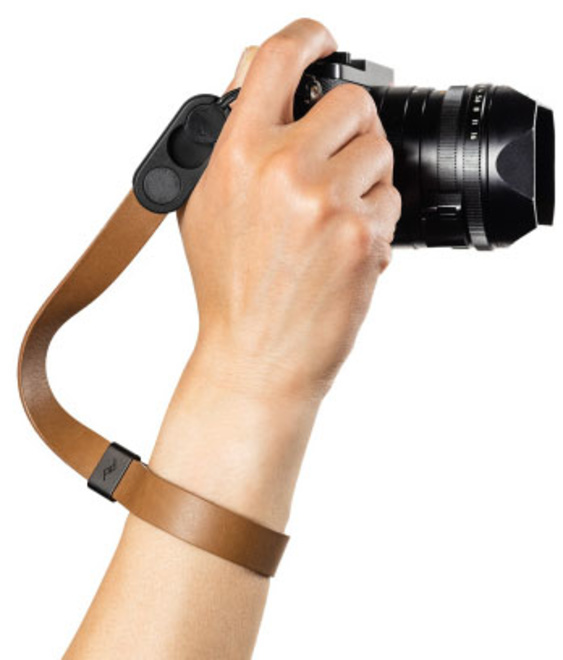 PEAK DESIGN<br/>CUFF CUIR MARRON DRAGONNE