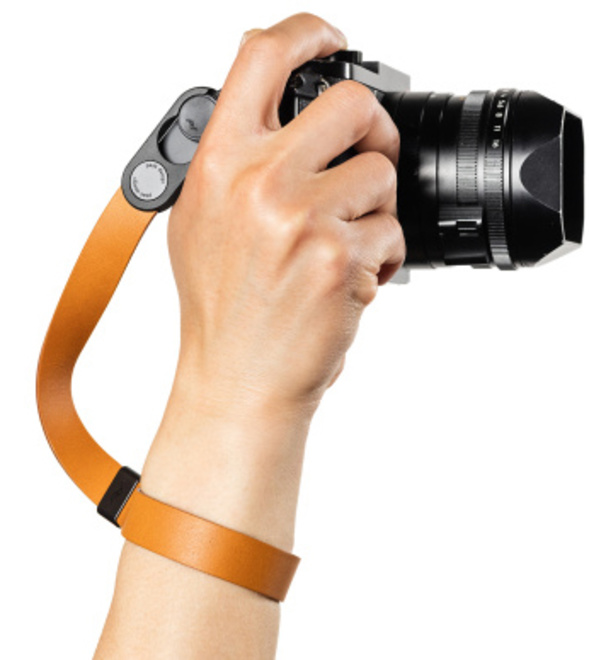 PEAK DESIGN<br/>CUFF CUIR ORANGE DRAGONNE