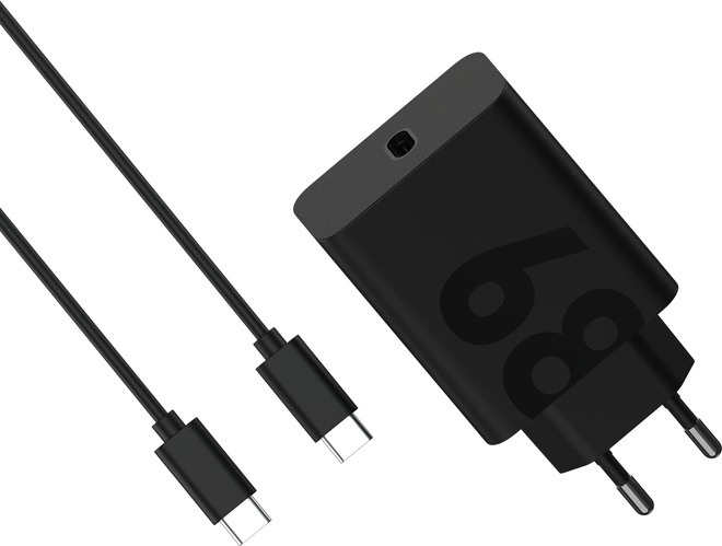 MOTOROLA<br/>turbo chargeur 68w + cable usb-c