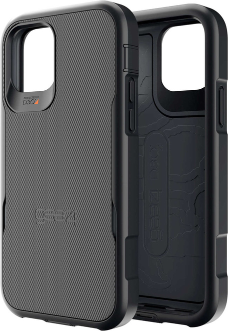 GEAR 4<br/>coque antichoc platoon noir p/iph 11 pro