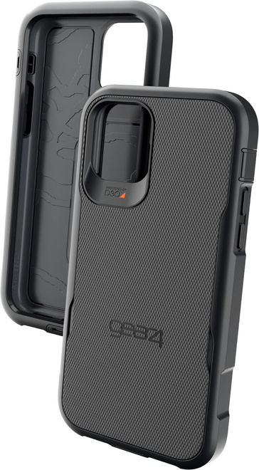 GEAR 4<br/>coque antichoc platoon noir p/iph 11 pro