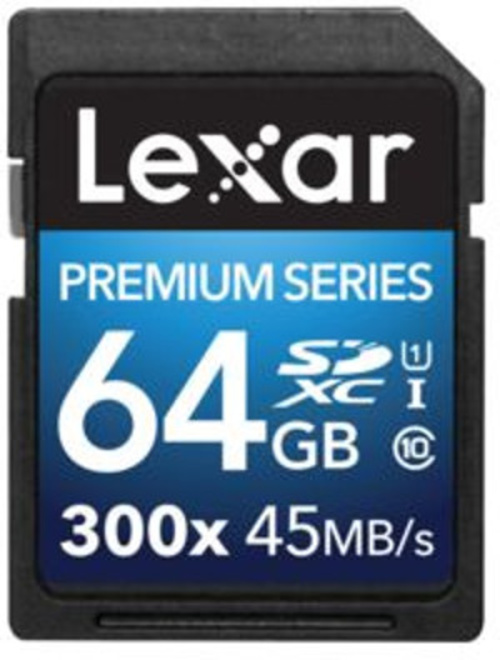 LEXAR SDHC 64GB 300X UHS1 U1 CL10