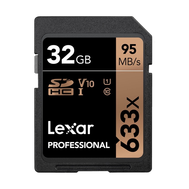 LEXAR SDHC 32GB 633X UHS1 U1 CL10