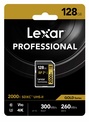 LEXAR<br/>SDXC PRO GOLD UHS-II 2000X 128GB V90