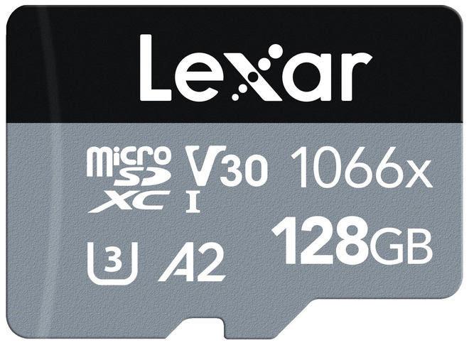 LEXAR<br/>MICRO SDXC HIGH PERFORMANCE 128GO