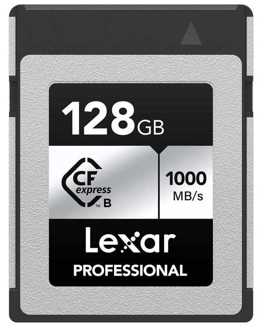 LEXAR<br/>CFEXPRESS 128GB TYPE B ARGENT