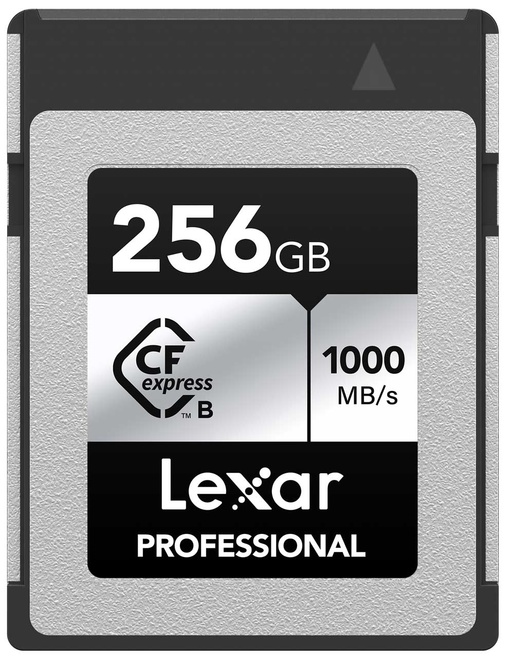LEXAR CFEXPRESS 256GB TYPE B ARGENT