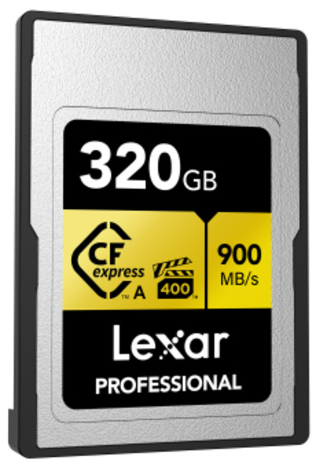 LEXAR<br/>CFEXPRESS PRO TYPE A GOLD 320G - VPG400