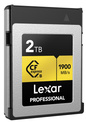 LEXAR<br/>CFEXPRESS PRO TYPE B GOLD 2TB