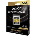 LEXAR<br/>CF EXPRESS PRO TYPE B GOLD SERIES 512GB