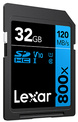 LEXAR<br/>SDHC 800X PRO BLUE SERIES 32GB UHS-1 V10