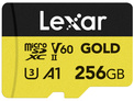 LEXAR<br/>MICROSDXC GOLD UHS-II 256GB V60