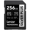 LEXAR<br/>SDXC SILVER PLUS UHS-1 256G V30 150MB/S