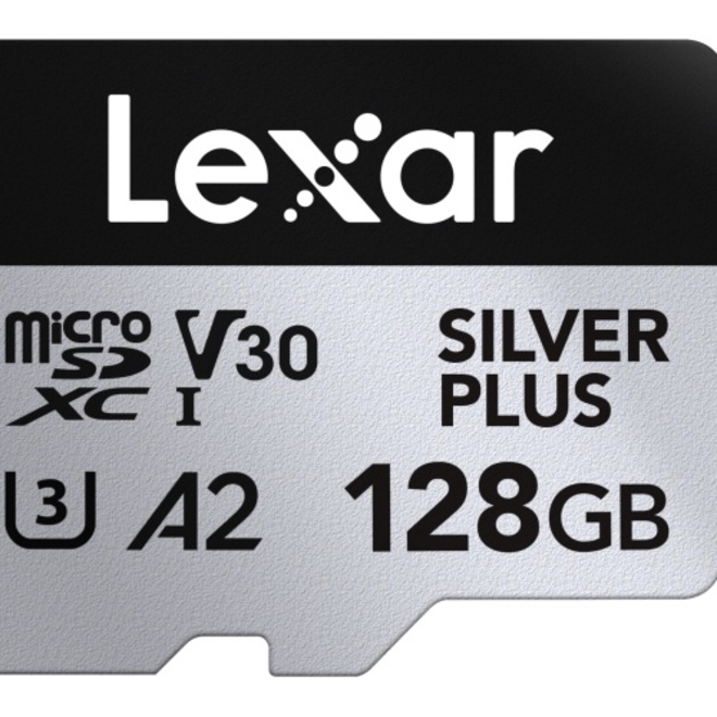 LEXAR<br/>MICROSDXC SILVER PLUS UHS-1 128G V30