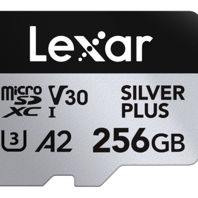 LEXAR<br/>MICROSDXC SILVER PLUS UHS-1 256GB V30